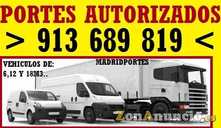 (MADRIDPORTES) MUDANZAS LEGANES AUTORIZADOS